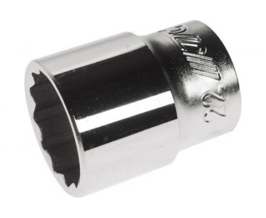 Головка торцевая 1/2” 22 12-ти гранная L=38мм JTC 43922 – изображение 2