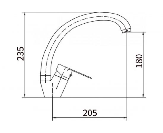 Смеситель для кухни FASHUN A54113 – изображение 2