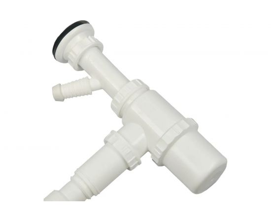 Итальянский сифон для умывальника WISENT с подводкой к стиральной машине WGER009 – изображение 2