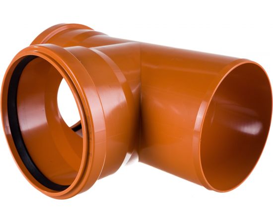 Тройник наружной канализации ХЕМКОР 160х160 мм, 87 градусов 2491093 – изображение 3