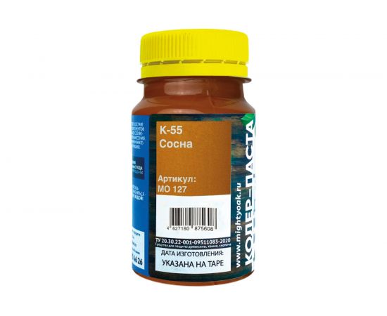 Колер-паста для масла и воска Mighty Oak К-55 (сосна; 100 мл) MO127 – изображение 3