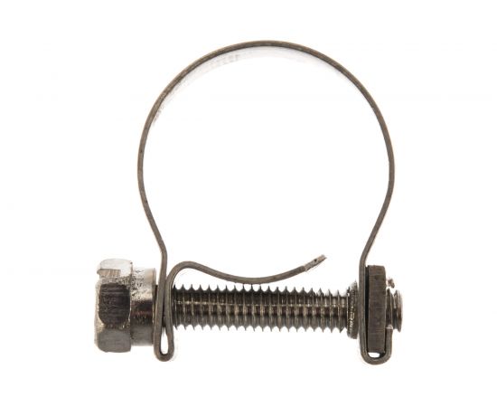 Металлические хомуты СИБРТЕХ, MINI 16-18мм, ширина 9мм, винтовой, W4, 2шт 475063 – изображение 3