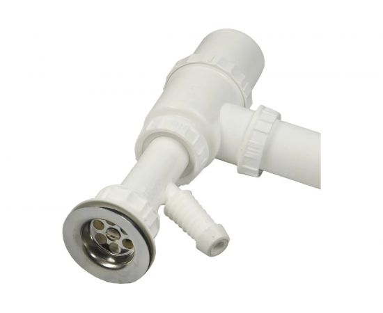 Итальянский сифон для умывальника WISENT с подводкой к стиральной машине WGER009 – изображение 3