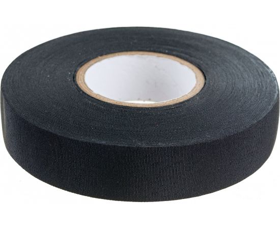 Тканевая изолента G-POWER гладкая, 19мм х 25м, цвет: черный ITG – изображение 3