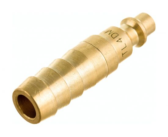 Быстроразъемное соединение D ISO 6150 B (рапид ""папа"" - елочка 1/2""; латунь) TITAN LOCK TL4DMH-B – изображение 3