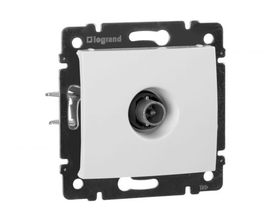Механизм розетки TV Legrand СП Valena проходная 14 дБ белый 774431 – изображение 4