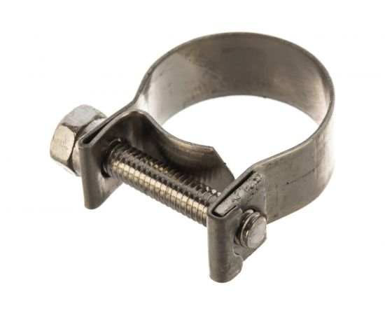 Металлические хомуты СИБРТЕХ, MINI 16-18мм, ширина 9мм, винтовой, W4, 2шт 475063 – изображение 4