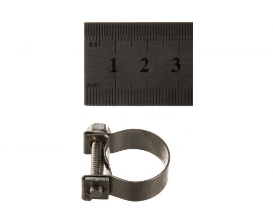 Металлические хомуты СИБРТЕХ, MINI 16-18мм, ширина 9мм, винтовой, W4, 2шт 475063 – изображение 5