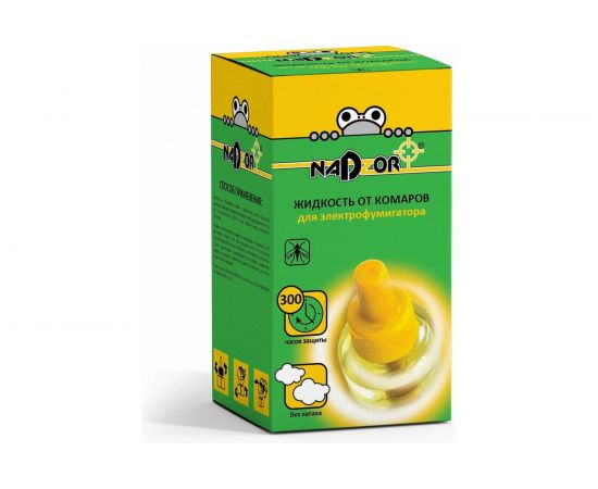 Жидкость от комаров Nadzor без запаха, 30 мл, 24 шт. 118216 