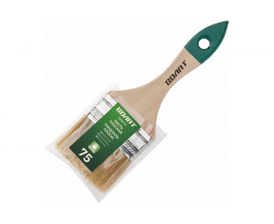 Кисть ВОЛАТ плоская 75 мм 10700-75 
