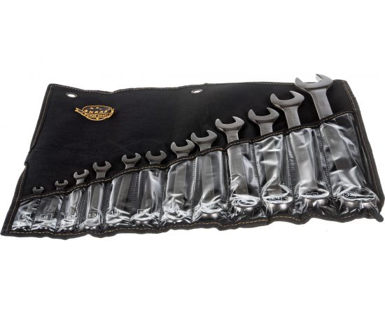 Комбинированные ключи SKRAB 6-32 мм 12 шт CrV King Roy 44043 