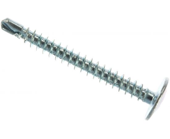 Саморез Стройметиз 4,2х38 металл-металл с прессшайбой, сверло, цинк уп. 200 шт. 2060105 