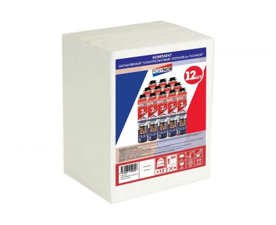 Комплект Напыляемый утеплитель Polynor 12 шт. ПТ000000027 