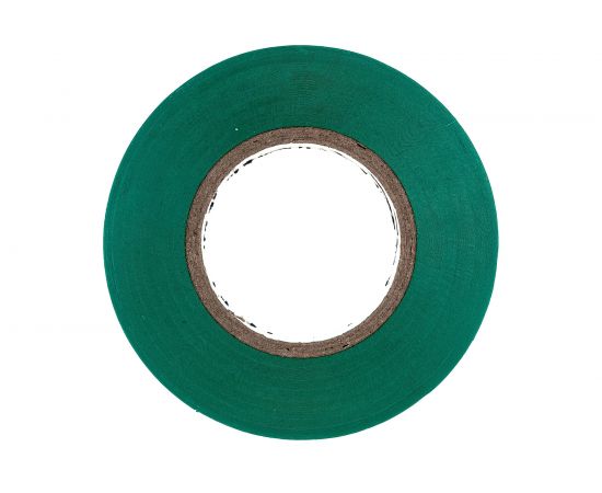 Изолента Unibob ПВХ, 19 мм х 20 м, 150 мкм, зеленая 211756 