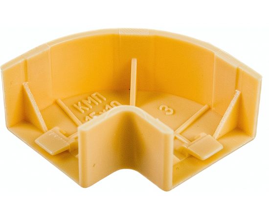 Поворот IEK ELECOR 90град КМП 15x10 сосна 4шт.компл EL-KK10D-P-015-010-K34 