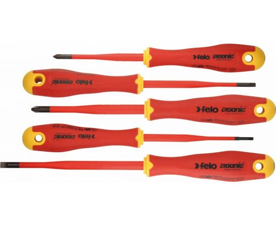 Набор диэлектрических отверток SL/PH E-Slim Felo Ergonic, 5 шт 41385198 