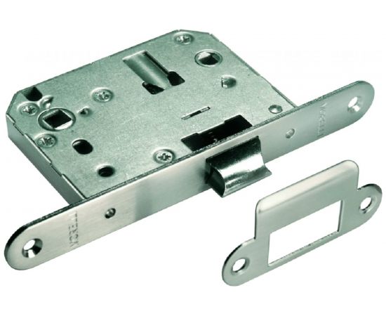 Защелка сантехническая скругленная MORELLI O2070 SN, цвет-никель 9009250 