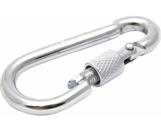 Пожарный карабин с фиксатором КРЕП-КОМП DIN 5299 D, м13, 1 шт. кпф13мф 