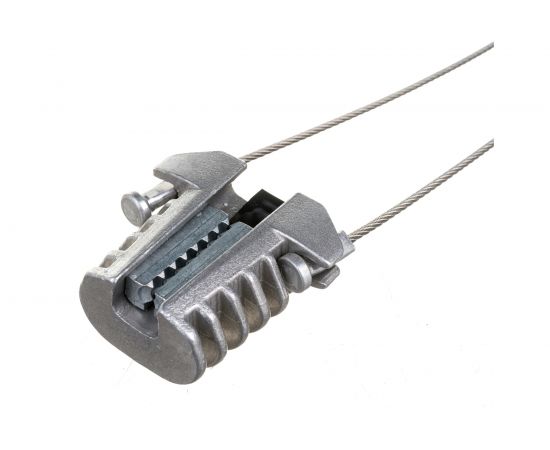 Анкерный зажим NIKOMAX, для кабеля типа ""8"", диаметр тросса до 7 мм, 5 кН NMF-AL-TCA-S-5 – изображение 2