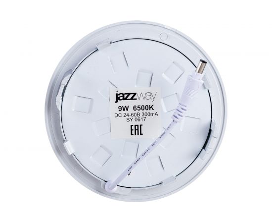 Светильник Jazzway круг PPL- RPG алюминий 9w 6500K d145х25mm IP40 2855114 – изображение 2