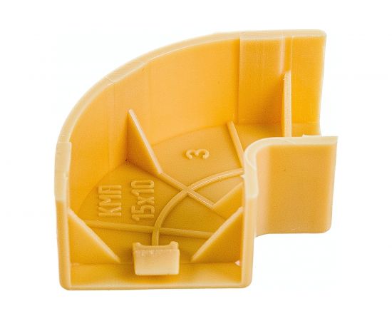 Поворот IEK ELECOR 90град КМП 15x10 сосна 4шт.компл EL-KK10D-P-015-010-K34 – изображение 2