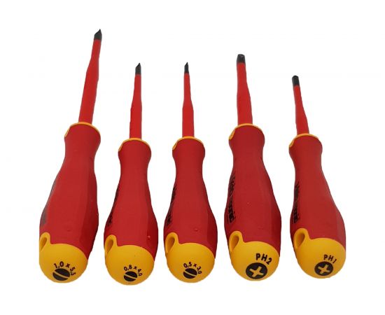Набор диэлектрических отверток SL/PH E-Slim Felo Ergonic, 5 шт 41385198 – изображение 2