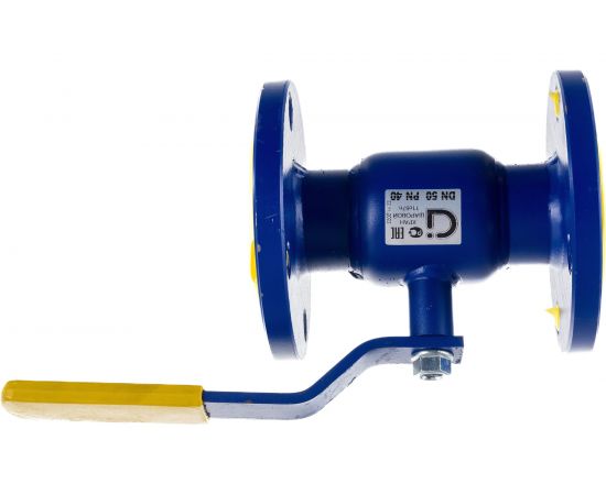 Шаровой кран Ci аналог 11с67п Ду50 Ру40 с рукояткой 18112021017 – изображение 2