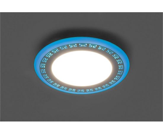 Встраиваемый светильник FERON светодиод 16W, 1280Lm, белый 4000К и синий, AL2440 29598 – изображение 2