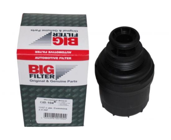 Фильтр масляный Газель Бизнес 3302 КАММИНЗ ISF 2.8 BIG FILTER GB104 – изображение 2