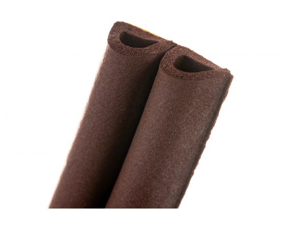 Уплотнитель KIM TEC D-профиль 9х7,5 мм коричневый 100 м 04-14-04 585765 – изображение 2