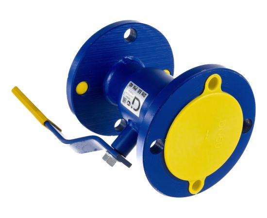 Шаровой кран Ci аналог 11с67п Ду50 Ру40 с рукояткой 18112021017 – изображение 3