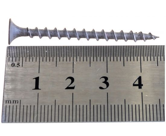 Саморез по дереву VIPКрепеж черный 3,5х45 к 455 шт 40114 VIPS – изображение 3