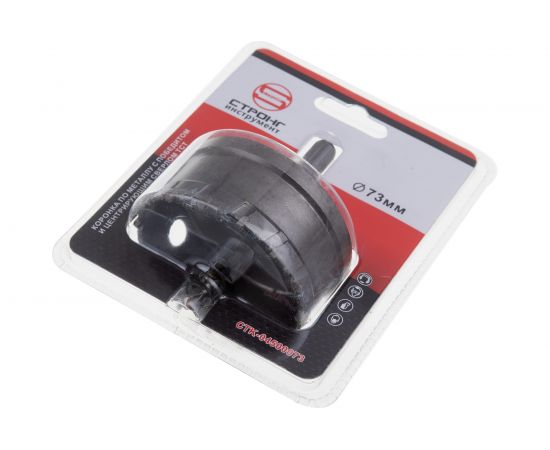 Твердосплавная коронка по металлу с победитом 73 мм Strong СТК-04500073 – изображение 3