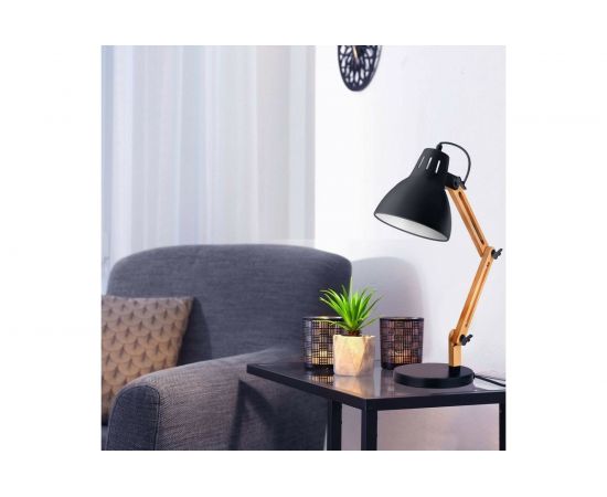 Настольный светильник Camelion KD-355, C02, чёрный 14158 – изображение 3