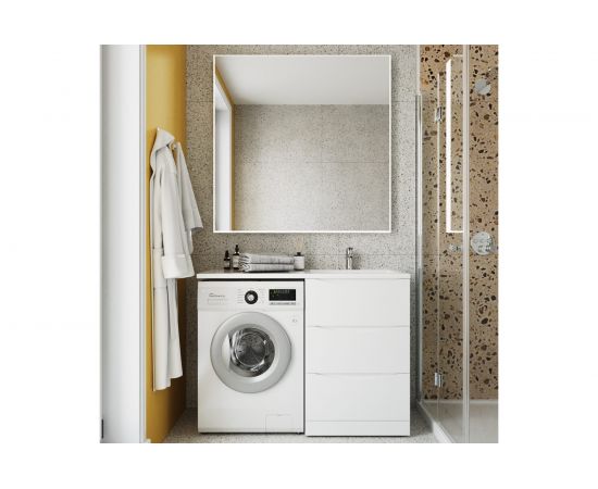 Тумба под раковину Итана Мишель 58 (120) 580х480х870 4627189080836 – изображение 3