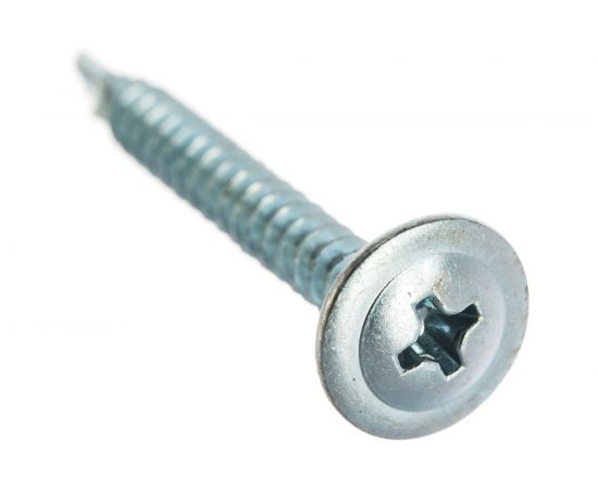 Саморез Стройметиз 4,2х38 металл-металл с прессшайбой, сверло, цинк уп. 200 шт. 2060105 – изображение 3