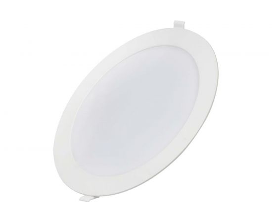 Встраиваемый светильник MAKSILED 18Вт, 220В, врезное отверстие 198-210мм, 1260/1476/1332 лм, 3000/4000/6000K ML-IN-8205-TRIW – изображение 3