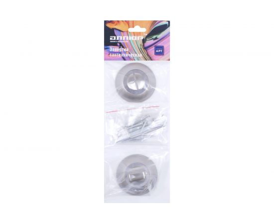 Сантехническая завертка к ручкам Аллюр BK-R1 SN3182 матовый никель 10932 – изображение 3