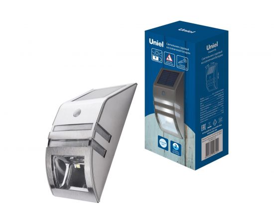 Садовый светильник на солнечной батарее Uniel, с датчиком движения USL-F-164/MT170 SENSOR UL-00003135 – изображение 5