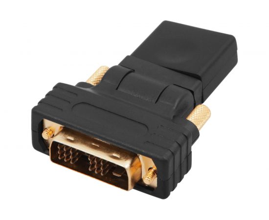 Поворотный переходник REXANT штекер DVI-D - HDMI гнездо 17-6812 