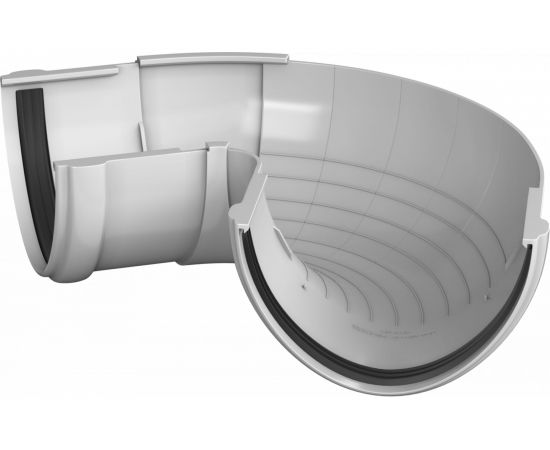 Угол желоба Технониколь (ПВХ; регулируемый; 90-150 градусов; белый; 1 шт) TN525346 