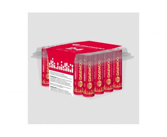 Алкалиновая батарейка DAEWOO LR 6 ENERGY Alkaline Pack-24 5029842 
