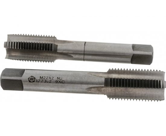 Ручной метчик комплект Туламаш М 22 х2 9ХС ТМ 54658 