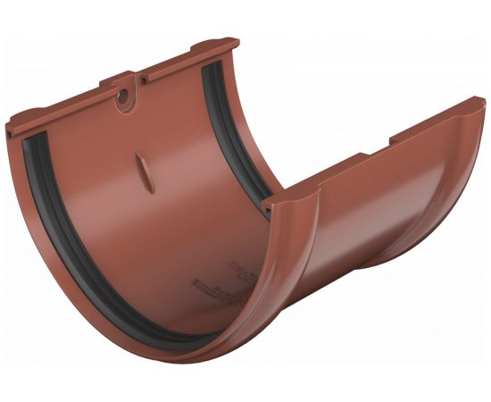 Соединитель желоба Технониколь (ПВХ; красный; 1 шт) TN425678 