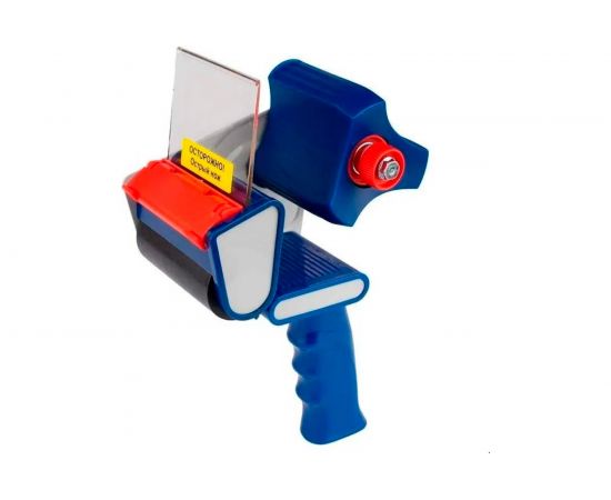 Диспенсер для клейкой упаковочной ленты ВОЛГА ПОЛИМЕР для скотча шириной 50 мм Т18_118 