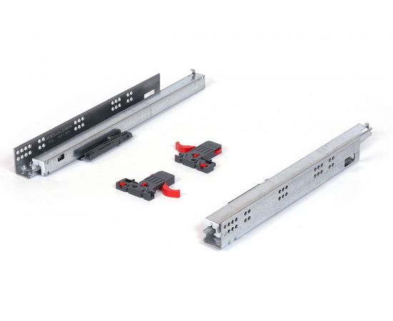 Направляющая полного выдвижения c доводчиком SAMET SMART SLIDE, PUSH OPEN 450 мм СТ-00001283 