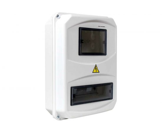 Пластиковый учетно-распределительный навесной корпус KRZMI ЩУРН-П 3/10 IP55 4651117990102 