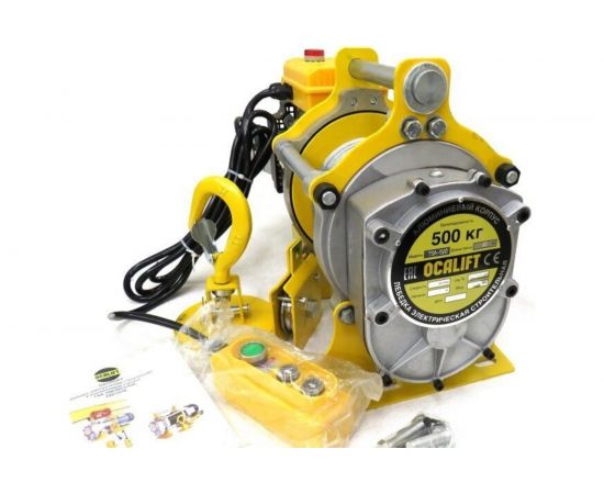 Строительная лебедка OCALIFT TSA Lite г/п 500/1000кг, 50м, 380в TSA50050m380vl 