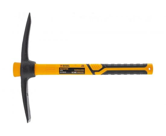Кирка Denzel 700 г, фибергласовая обрезиненная рукоятка, 385 мм 21831 