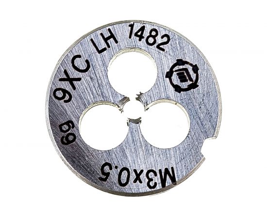 Плашка М 3 х0.5 9ХС левая ТМ Туламаш 113204 